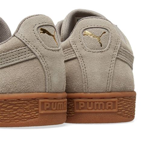 suede gum men's sneakers puma